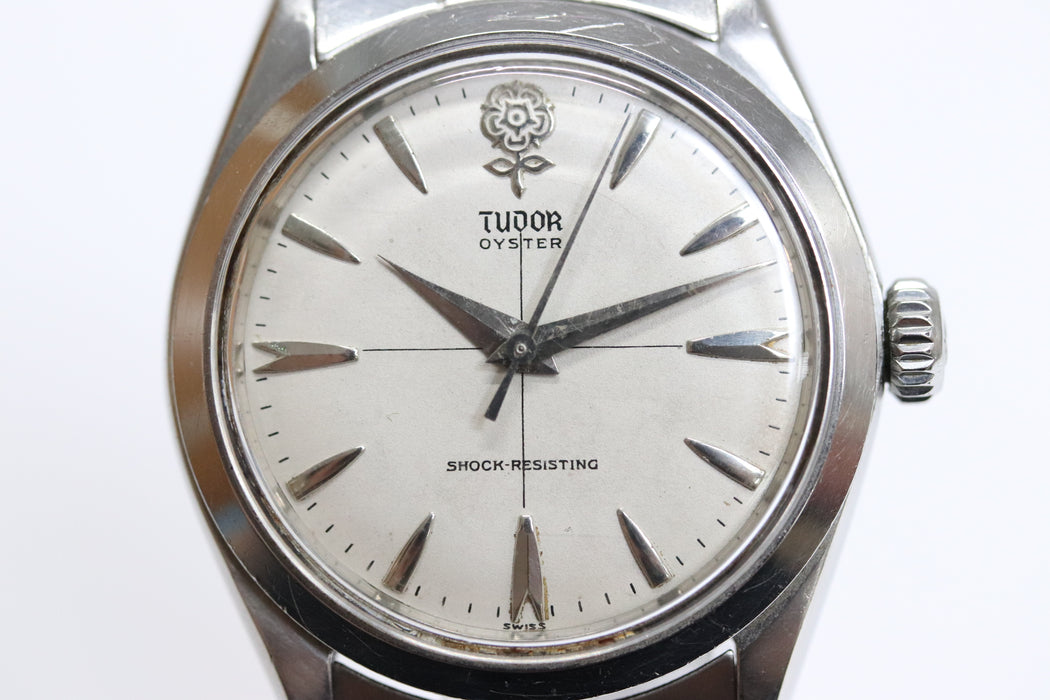 Tudor Oyster Big Rose Manual Watch Ref.7934 34mm From Japan 272 6421399