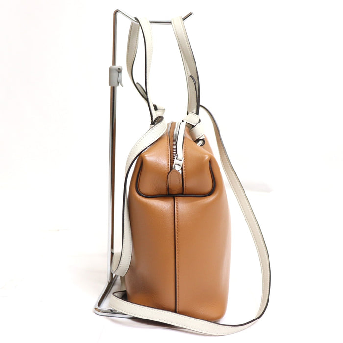 Celine Small Soft Cube 2way Handbag Brown From Japan 272 6420411
