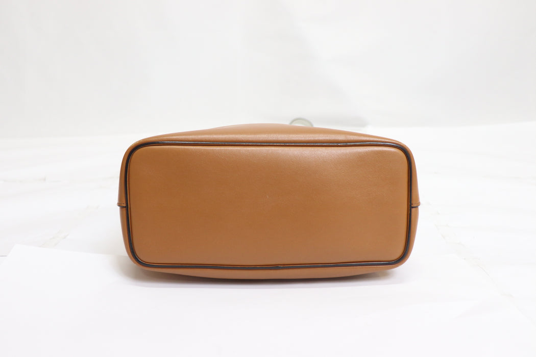 Celine Small Soft Cube 2way Handbag Brown From Japan 272 6420411