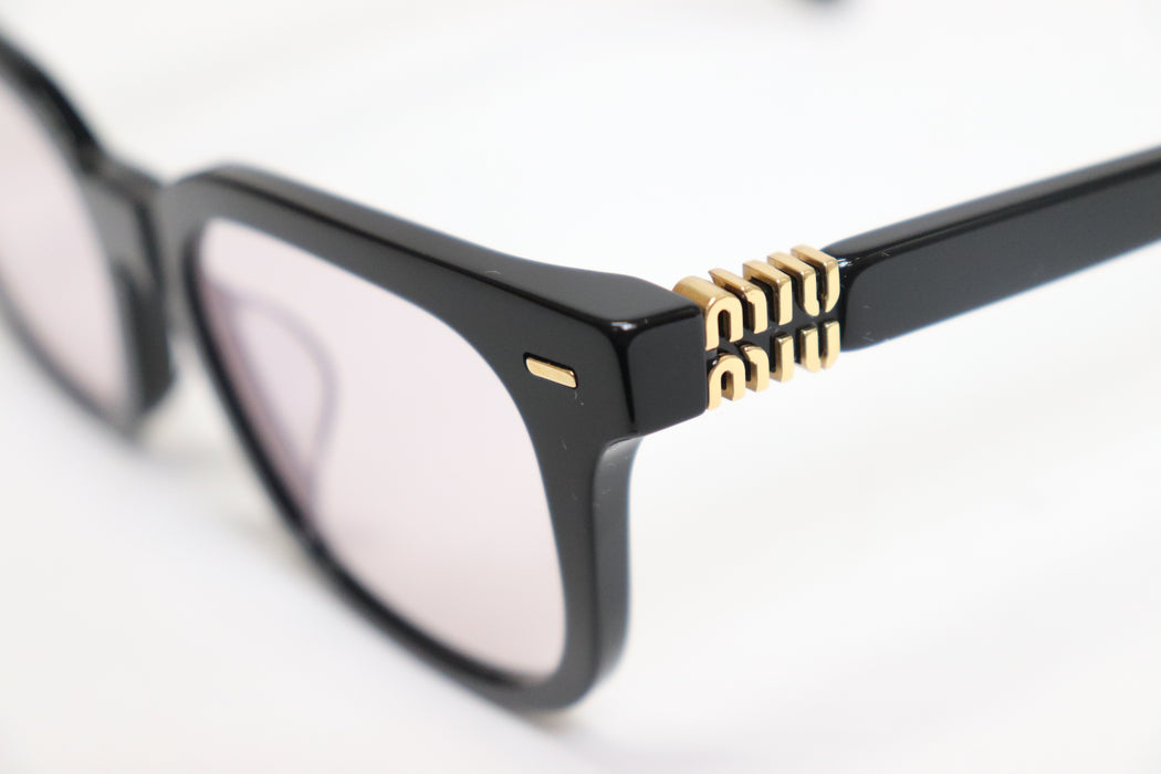 Miu Miu VMU 06X-F Black Frame Sunglasse 51 18-140 With Case 272 6420416 - World Quickdo