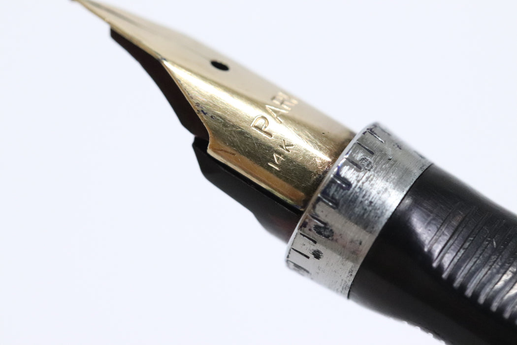 Parker Sterling Silver Fountain Pen Nib 14kt From Japan 218 6420185 - World Quickdo
