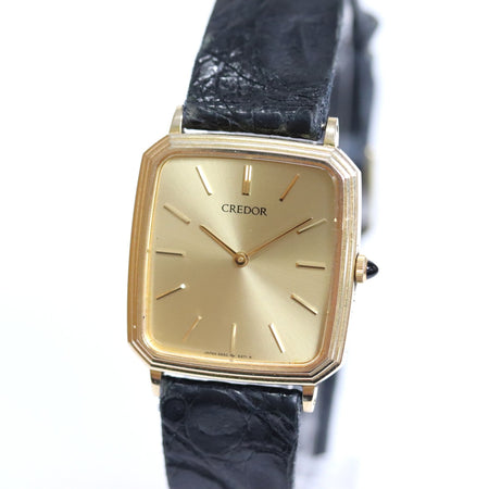 Seiko Credor Quartz Watch 5930-5351 27mm 14kt From Japan 218 6420117 - World Quickdo