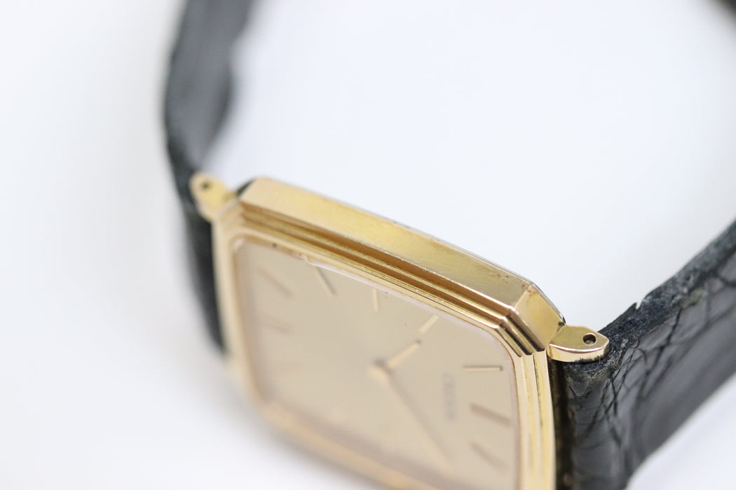 Seiko Credor Quartz Watch 5930-5351 27mm 14kt From Japan 218 6420117 - World Quickdo