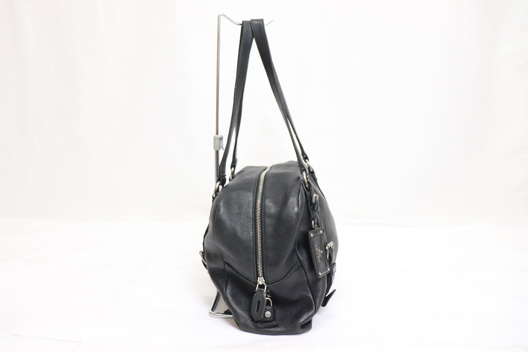 Prada Leater Tote Bag BL0507 Black From Japan 272 6421286 - World Quickdo