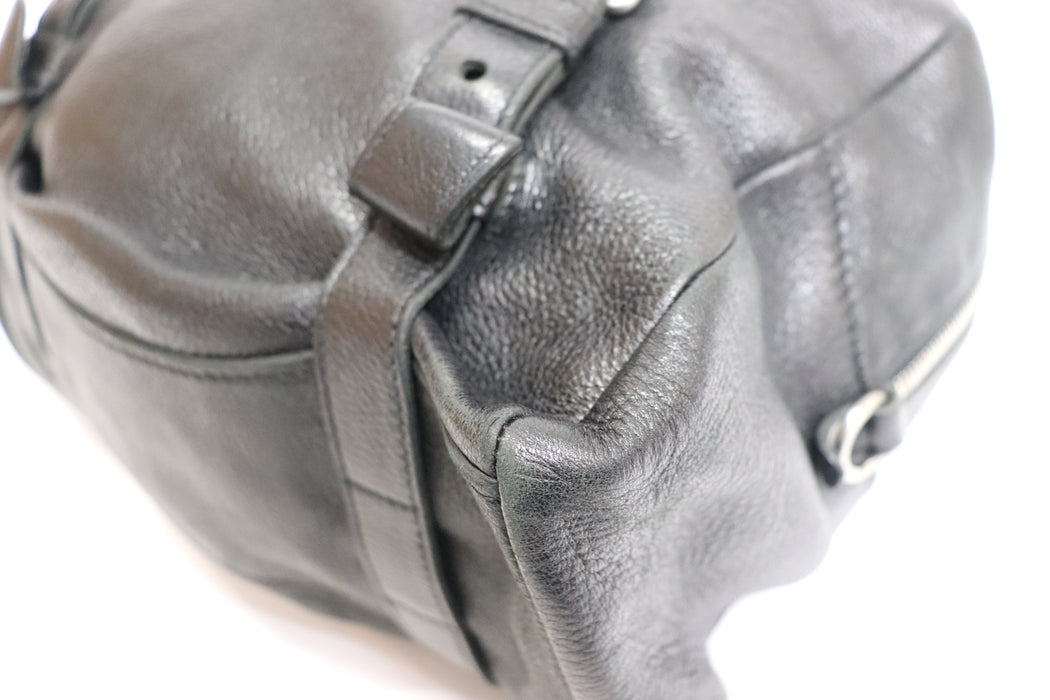 Prada Leater Tote Bag BL0507 Black From Japan 272 6421286 - World Quickdo