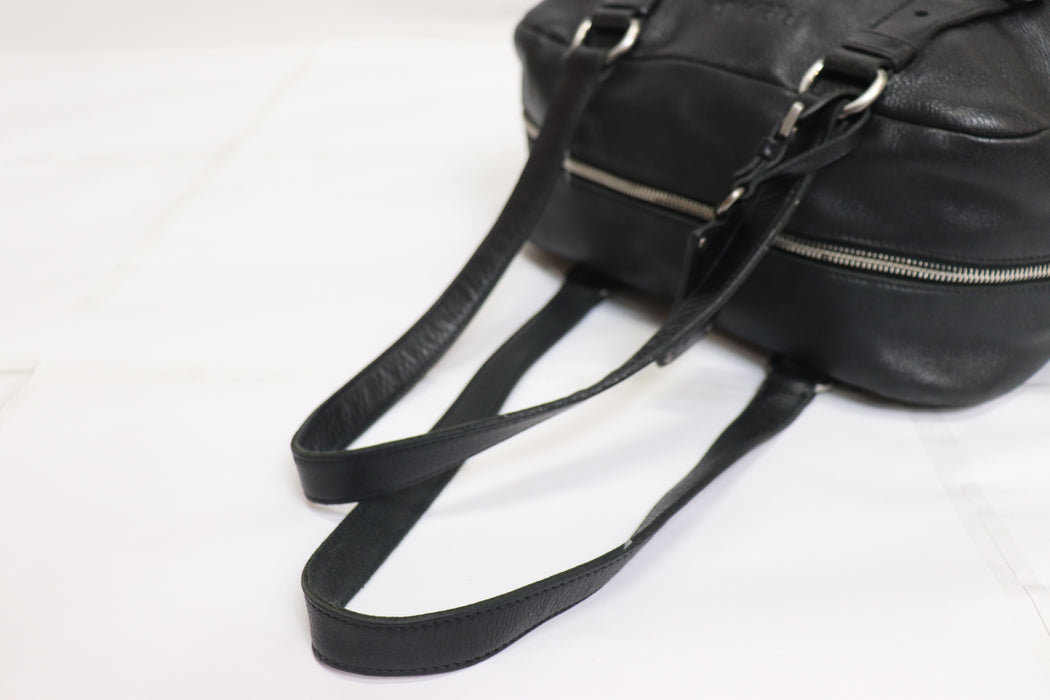 Prada Leater Tote Bag BL0507 Black From Japan 272 6421286 - World Quickdo