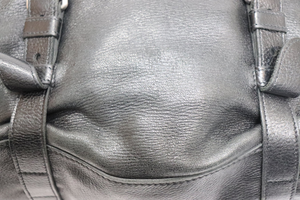 Prada Leater Tote Bag BL0507 Black From Japan 272 6421286 - World Quickdo