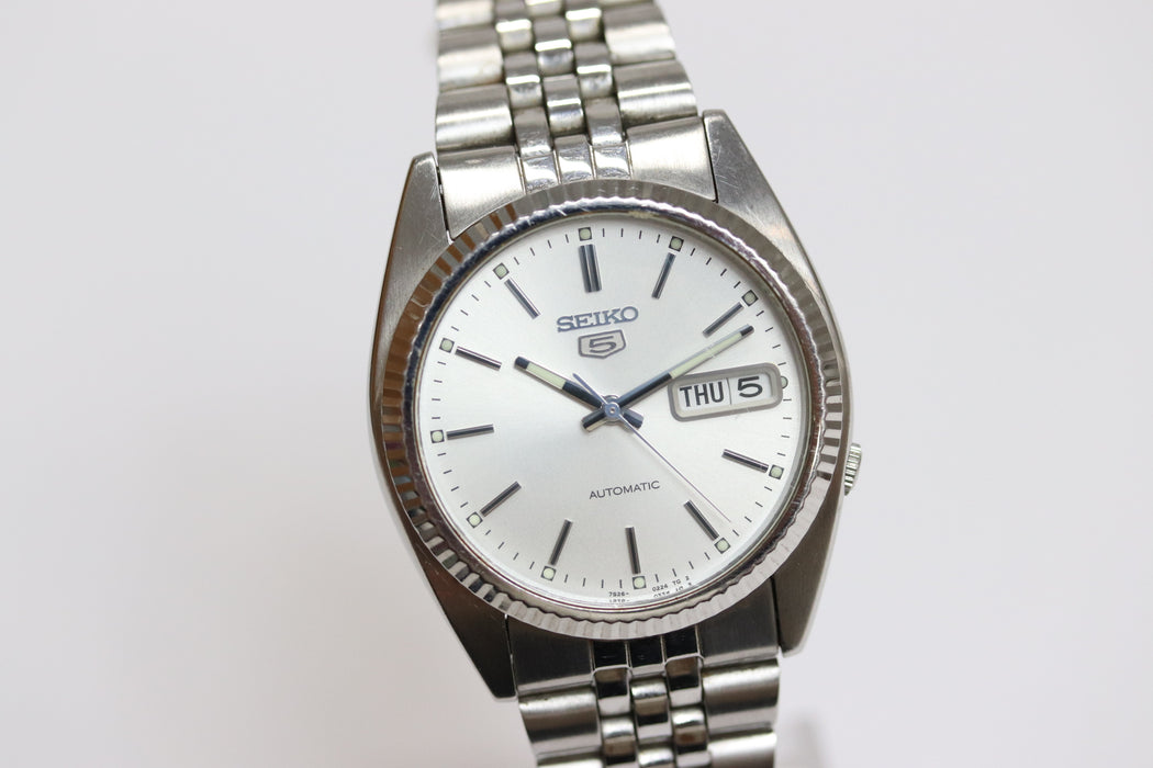 Seiko 5 Automatic Watch 7S26-0500 36mm 218 6422149 - World Quickdo