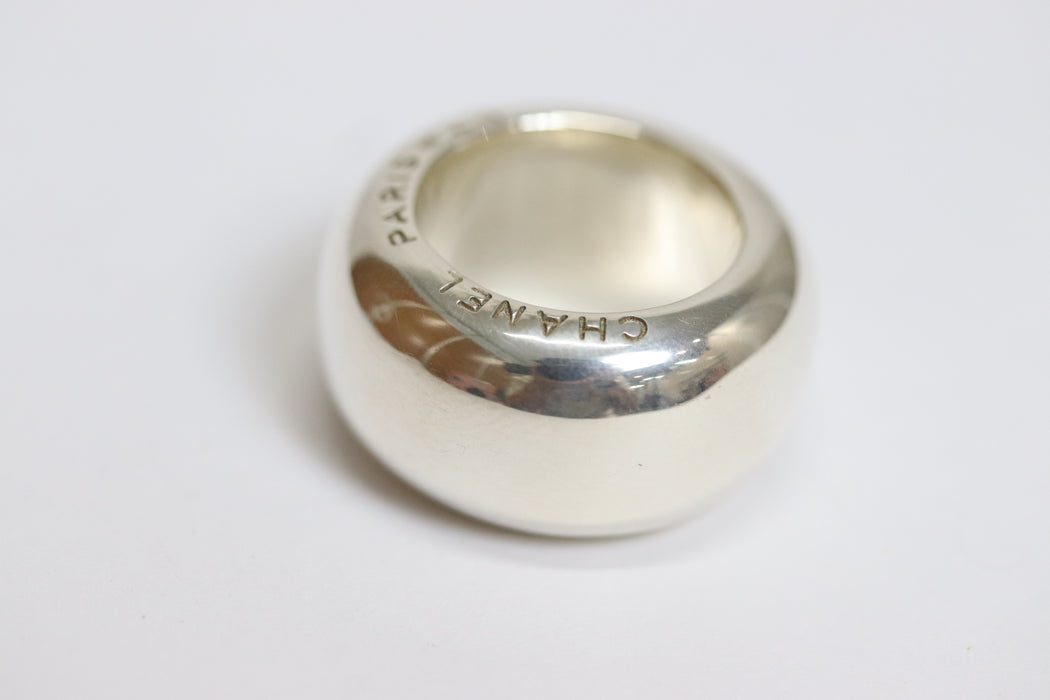 Chanel Silver 925 Ring US7.5 From Japan 218 6422157 - World Quickdo
