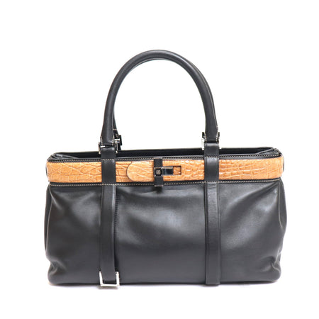 Loewe Anagram Turnlock Leather Tote Bag From Japan 011 6422468 - World Quickdo