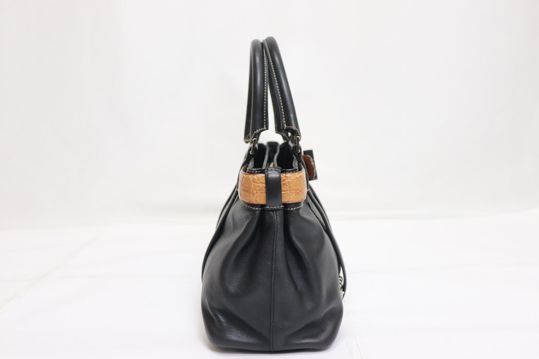 Loewe Anagram Turnlock Leather Tote Bag From Japan 011 6422468 - World Quickdo