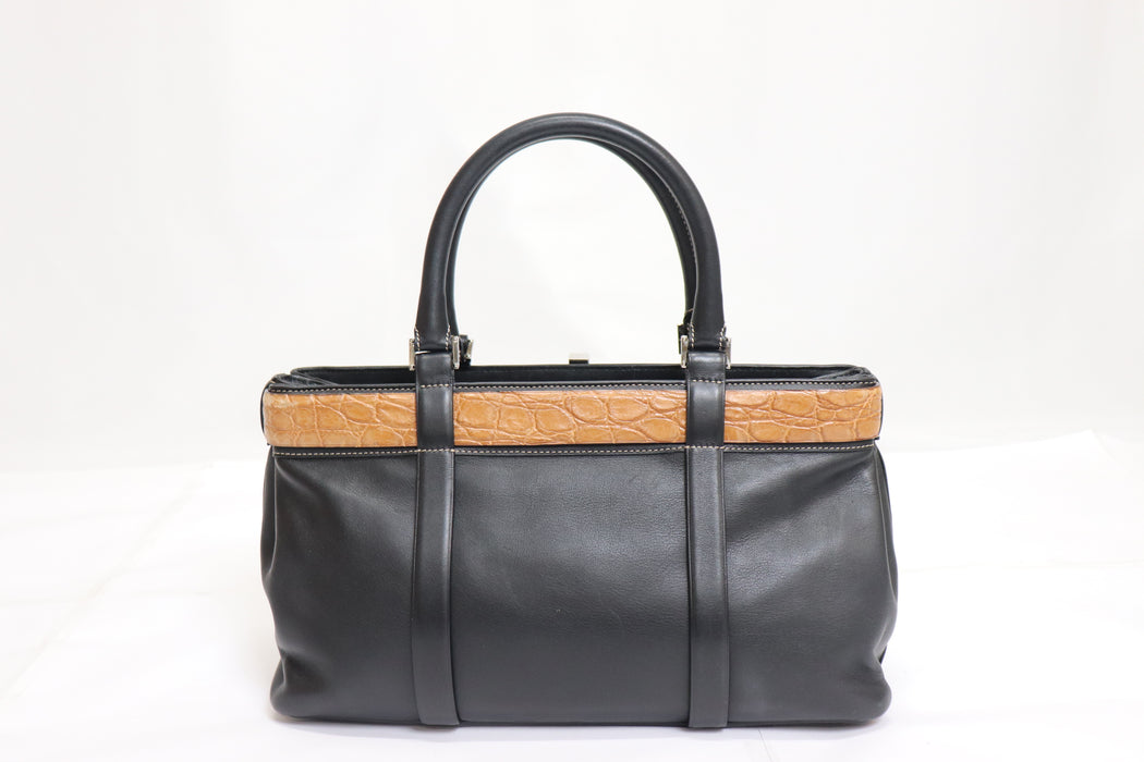 Loewe Anagram Turnlock Leather Tote Bag From Japan 011 6422468 - World Quickdo