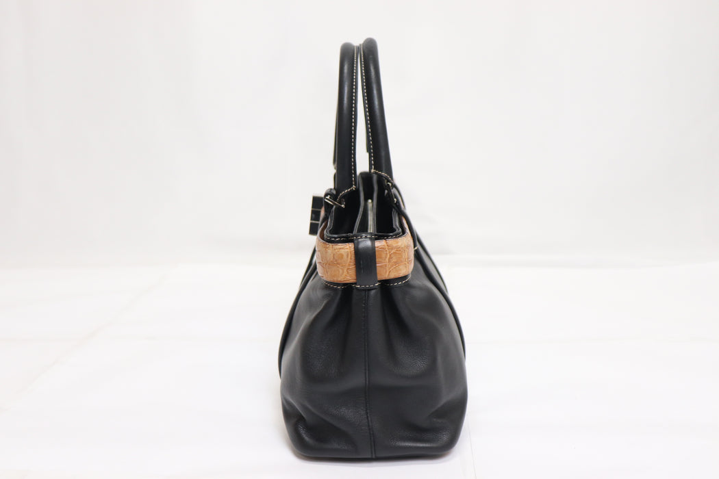 Loewe Anagram Turnlock Leather Tote Bag From Japan 011 6422468 - World Quickdo