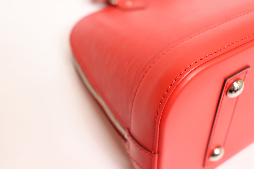 Louis Vuitton Epi Alma PM Hand Bag Coquelicot Red M41154 002 6423117 - World Quickdo