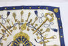 Hermes Carre 90 Silk Scarf "LES CLES "From Japan 218 6422510 - World Quickdo