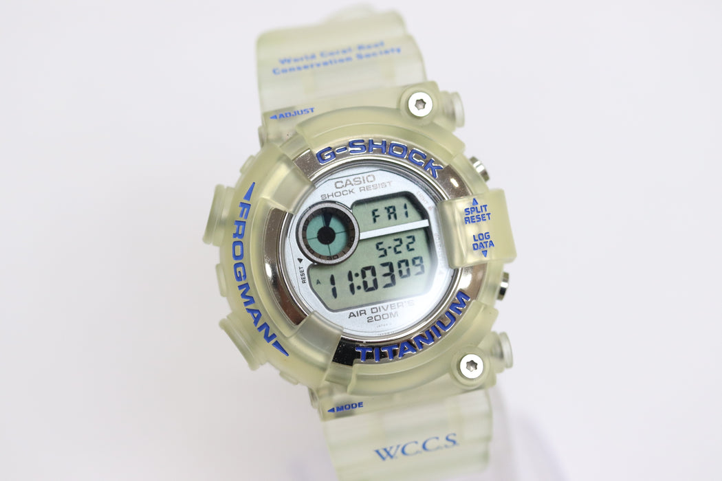 Casio G-Shock Frogman Manta Watch DW-8201WC 50mm From Japan 285 6422798 - World Quickdo