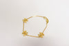 Chanel CC Coco Mark Rhinestone Bracelet Gold Tone From Japan 218 6422441 - World Quickdo