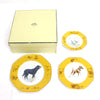 Hermes Chasse Chiens Courants Plate Set of 3 Pédrix Dog From Japan 123 6423949 - World Quickdo