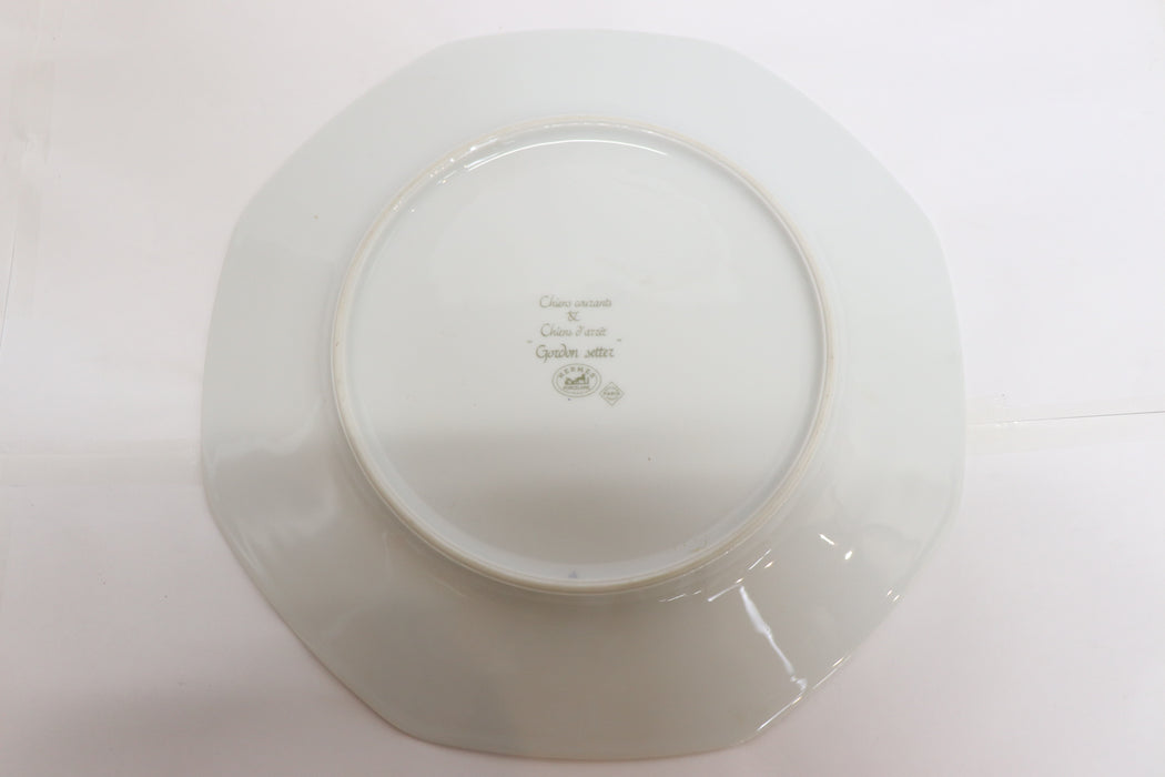 Hermes Chasse Chiens Courants Plate Set of 3 Pédrix Dog From Japan 123 6423949 - World Quickdo