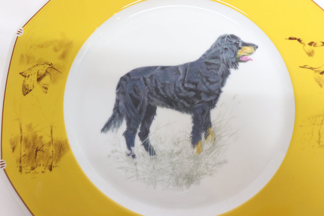 Hermes Chasse Chiens Courants Plate Set of 3 Pédrix Dog From Japan 123 6423949 - World Quickdo
