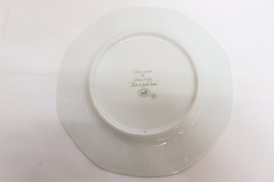 Hermes Chasse Chiens Courants Plate Set of 3 Pédrix Dog From Japan 123 6423949 - World Quickdo