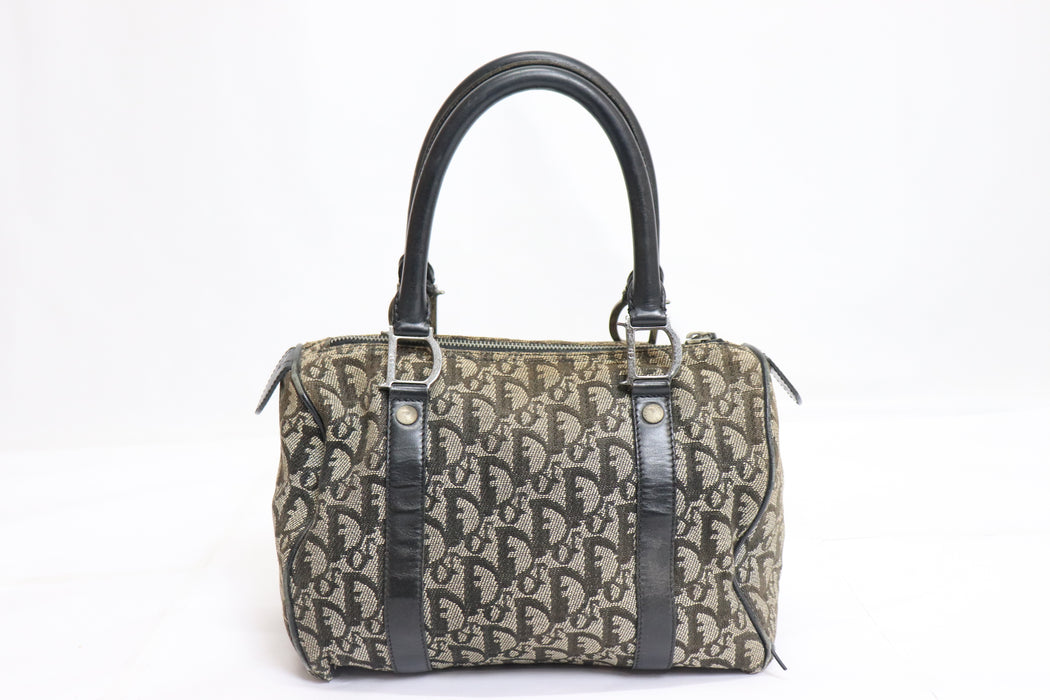 Christian Dior Trotter Canvas Mini Boston Bag From Japan 002 6422992 - World Quickdo