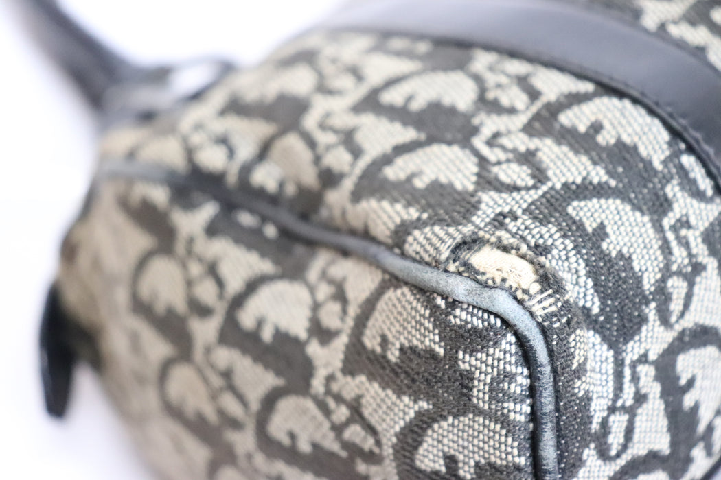 Christian Dior Trotter Canvas Mini Boston Bag From Japan 002 6422992 - World Quickdo