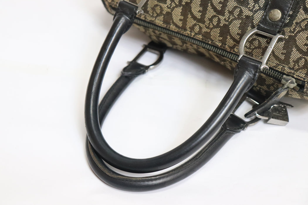 Christian Dior Trotter Canvas Mini Boston Bag From Japan 002 6422992 - World Quickdo