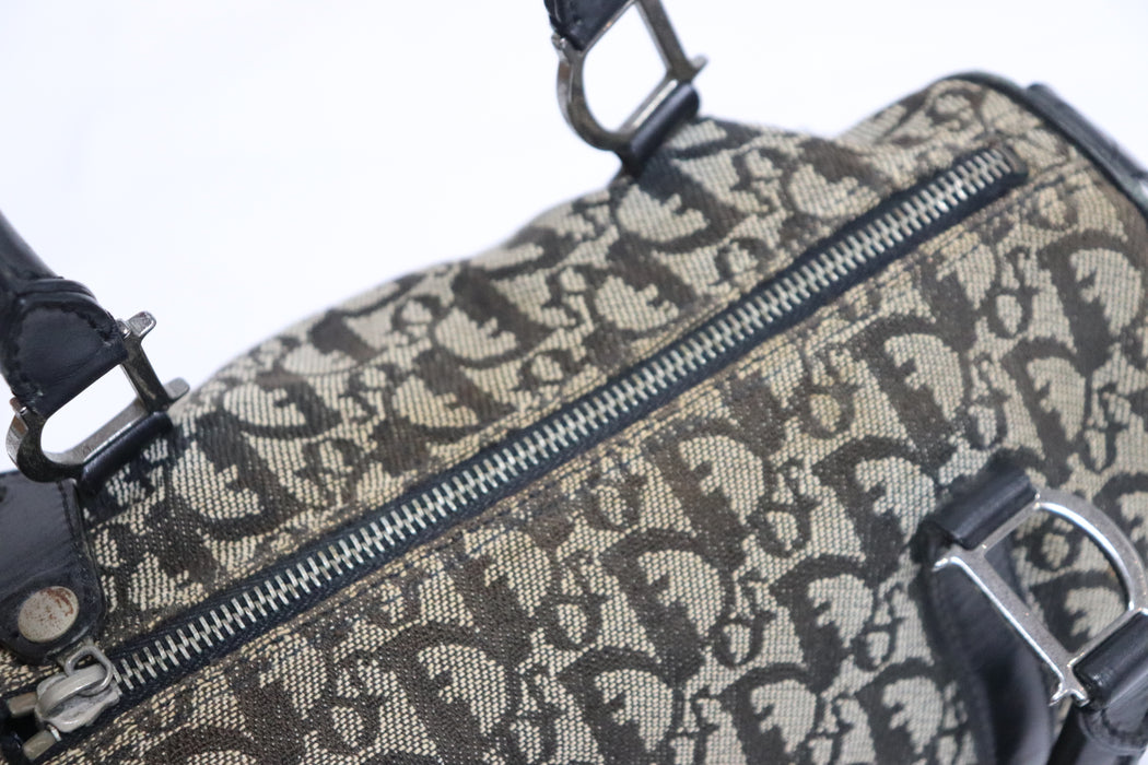 Christian Dior Trotter Canvas Mini Boston Bag From Japan 002 6422992 - World Quickdo