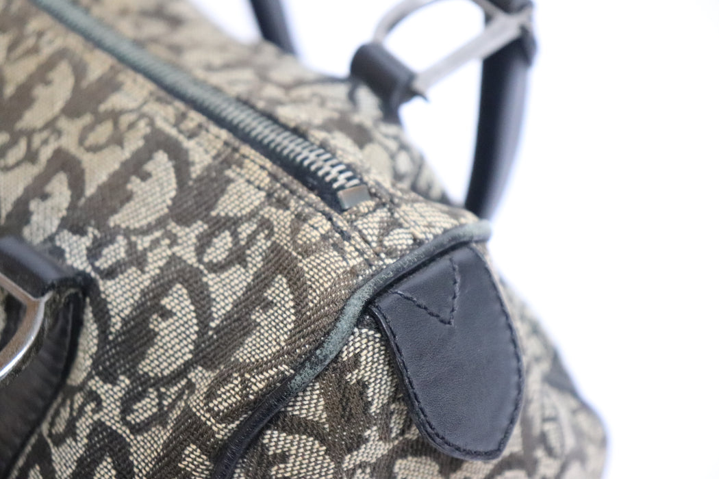 Christian Dior Trotter Canvas Mini Boston Bag From Japan 002 6422992 - World Quickdo