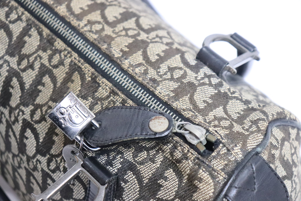 Christian Dior Trotter Canvas Mini Boston Bag From Japan 002 6422992 - World Quickdo