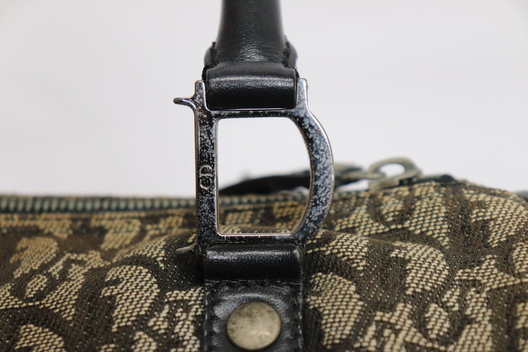 Christian Dior Trotter Canvas Mini Boston Bag From Japan 002 6422992 - World Quickdo