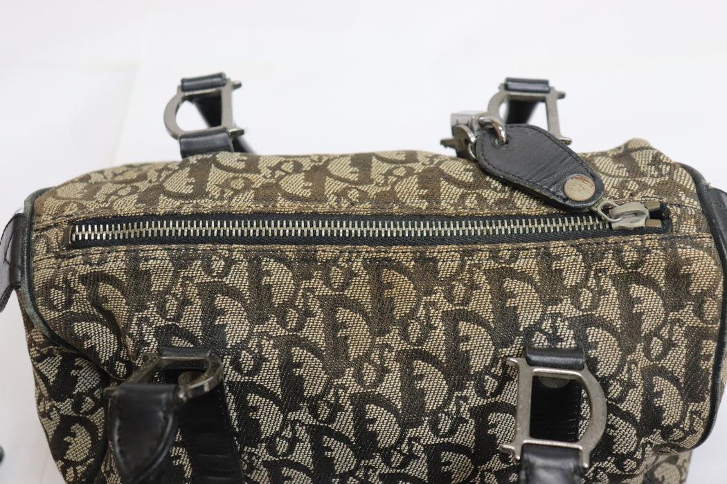 Christian Dior Trotter Canvas Mini Boston Bag From Japan 002 6422992 - World Quickdo