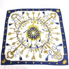 Hermes Carre 90 Silk Scarf "LES CLES "From Japan 218 6423452 - World Quickdo