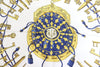 Hermes Carre 90 Silk Scarf "LES CLES "From Japan 218 6423452 - World Quickdo