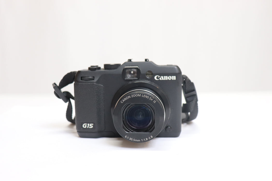 [Normal] Canon PowerShot G15 12.1MP Digital Camera Black From Japan 002 6425336 - World Quickdo