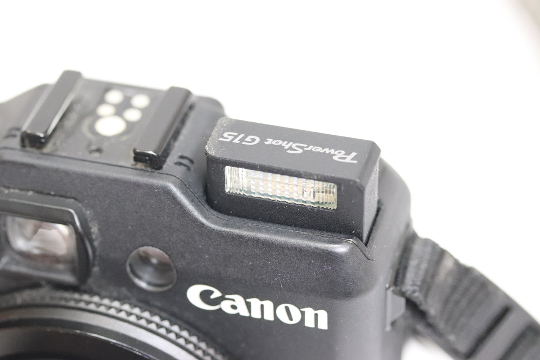 [Normal] Canon PowerShot G15 12.1MP Digital Camera Black From Japan 002 6425336 - World Quickdo