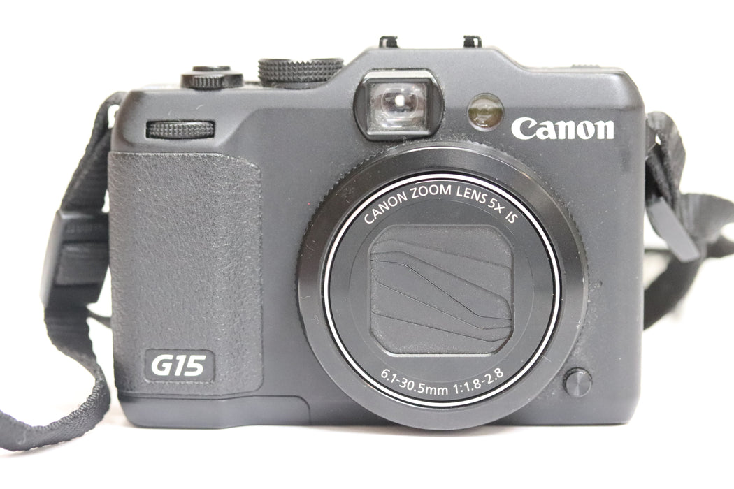 [Normal] Canon PowerShot G15 12.1MP Digital Camera Black From Japan 002 6425336 - World Quickdo