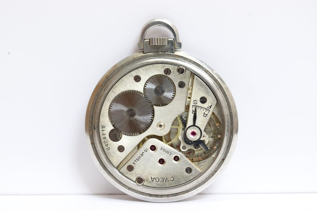 Omega Manual Pocket Watch Cal.38.5L.T1 48mm From Japan 218 6401941 - World Quickdo