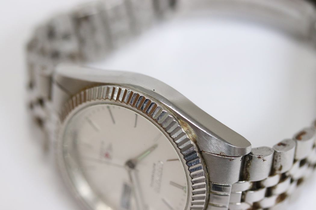 Citizen 4-R02149 Automatic Eagle Day Date Watch 35mm From Japan 170 6426863
