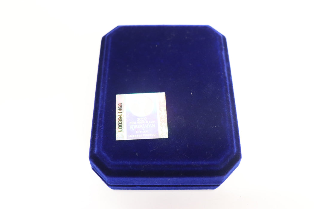 2002 FIFA World Cup Whistle Gold Tone With Case From Japan 078 6427002