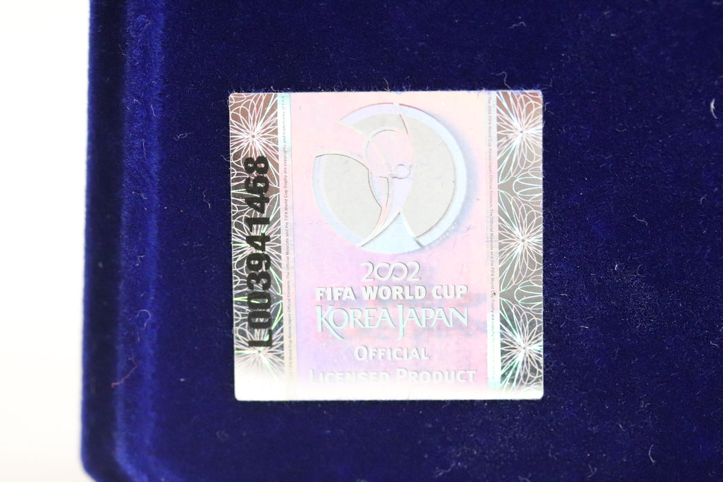 2002 FIFA World Cup Whistle Gold Tone With Case From Japan 078 6427002