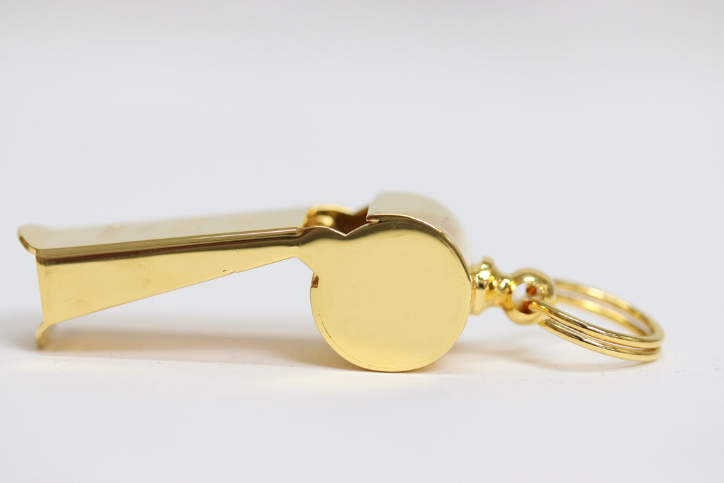 2002 FIFA World Cup Whistle Gold Tone With Case From Japan 078 6427002