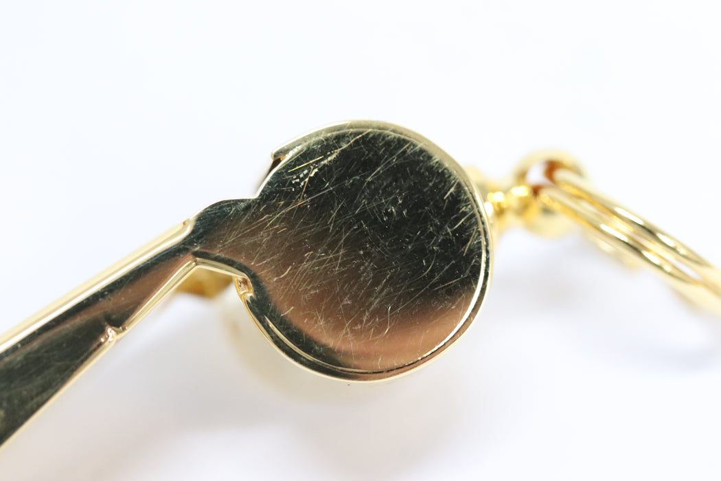 2002 FIFA World Cup Whistle Gold Tone With Case From Japan 078 6427002