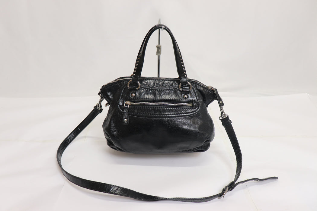 Miu Miu Leather Studded 2way Handbag Shoulder From Japan 272 6426441