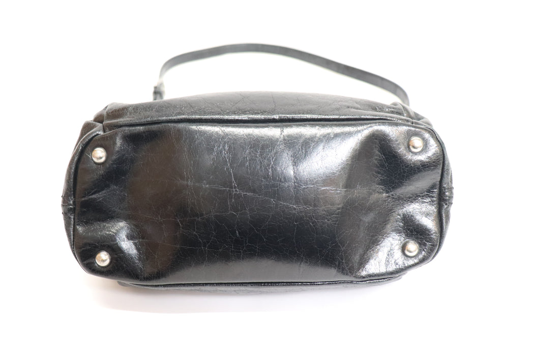 Miu Miu Leather Studded 2way Handbag Shoulder From Japan 272 6426441