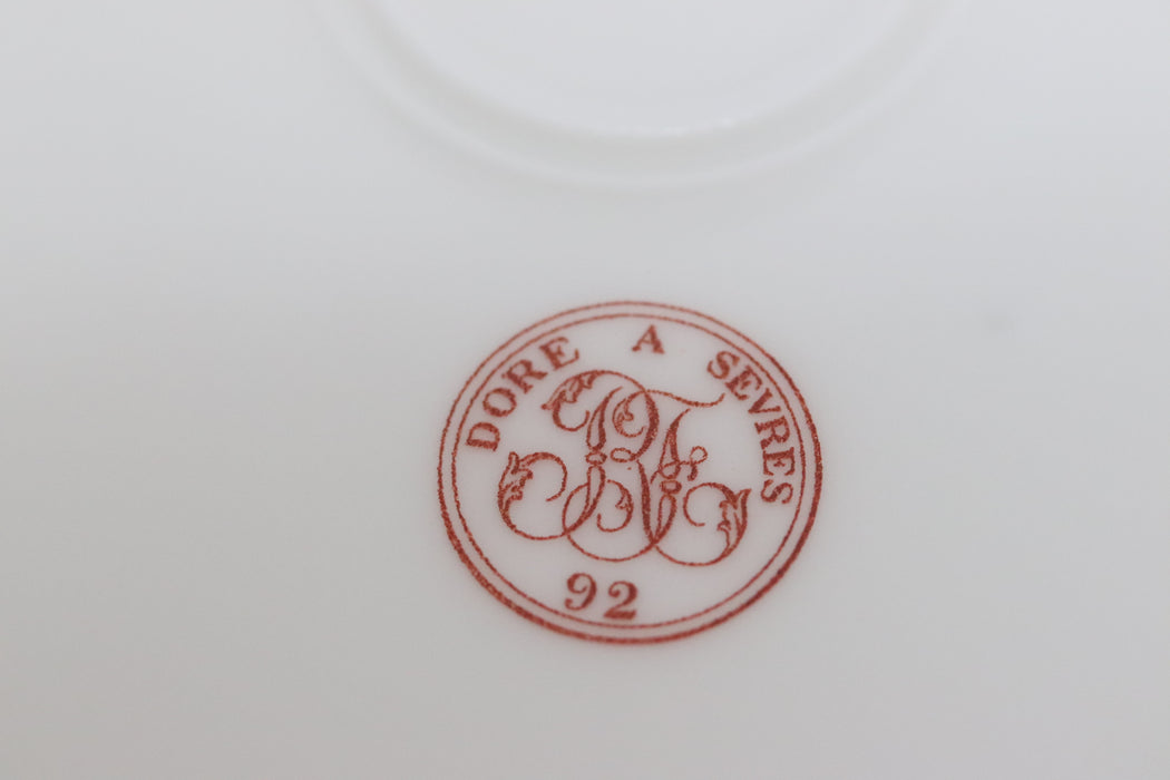 Dore A Sevres French Porcelain Crown Plate 9.6in From Japan 063 6428162