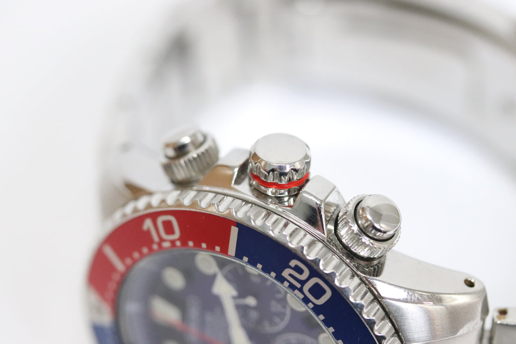 Seiko Prospex V175-0AD0 Pepsi Chronograph Divers Solar 44mm 218 6427885