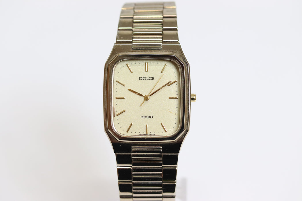 Seiko Dolce Quartz Watch 8N41-5140 29mm From Japan 218 6428185