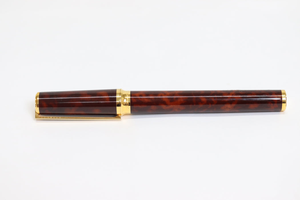 S.T. Dupont Laque De Chine Fountain Pen 750 Nib From Japan 218 6428167